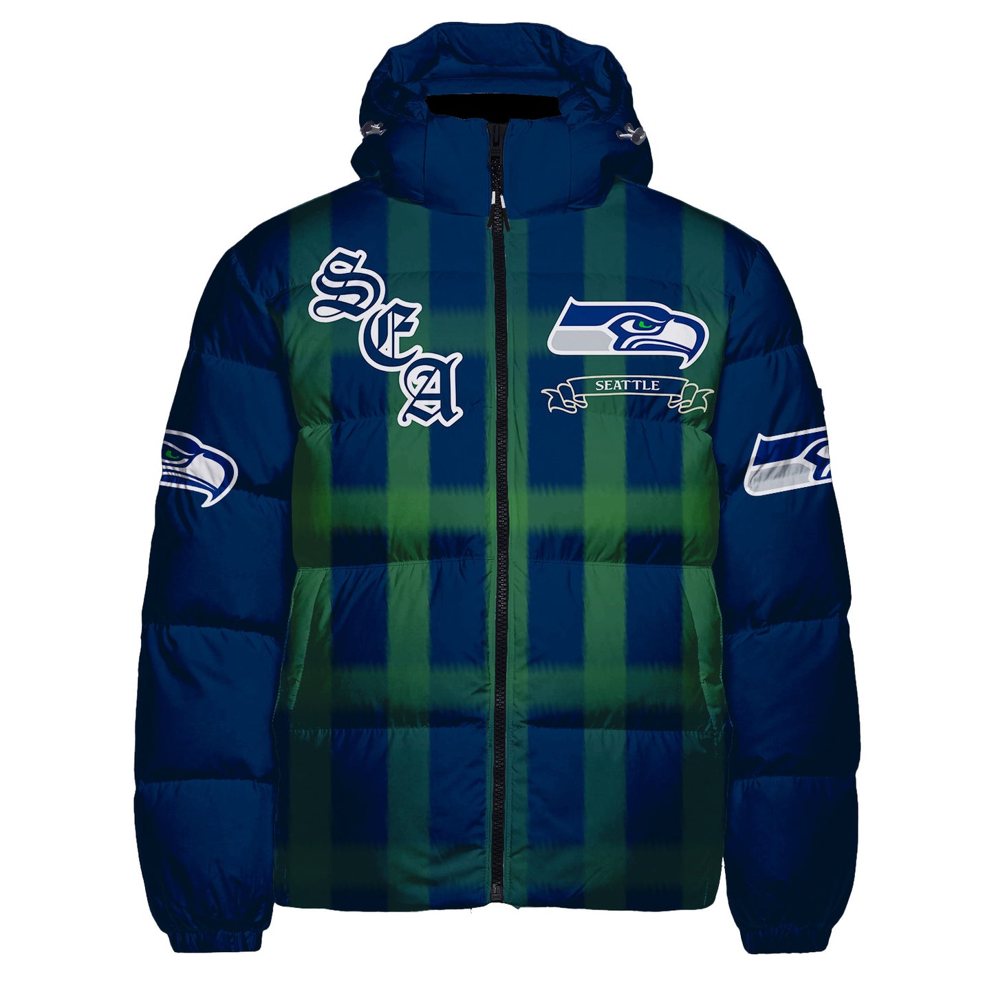 Seattle Seahawks CozyCloud Down Jacket AZBTDWJ000173