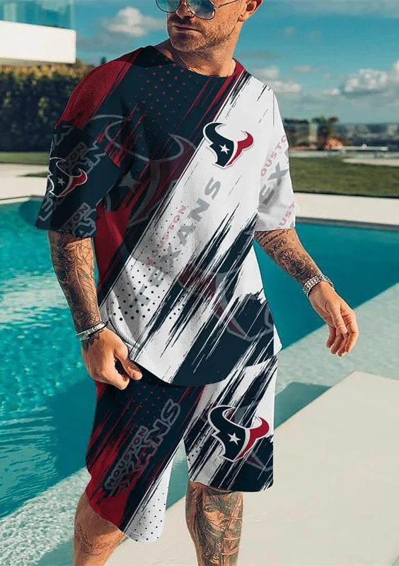 Houston Texans T-shirt and Shorts AZTS506