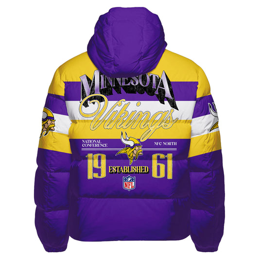 Minnesota Vikings CozyCloud Down Jacket AZBTDWJ000313