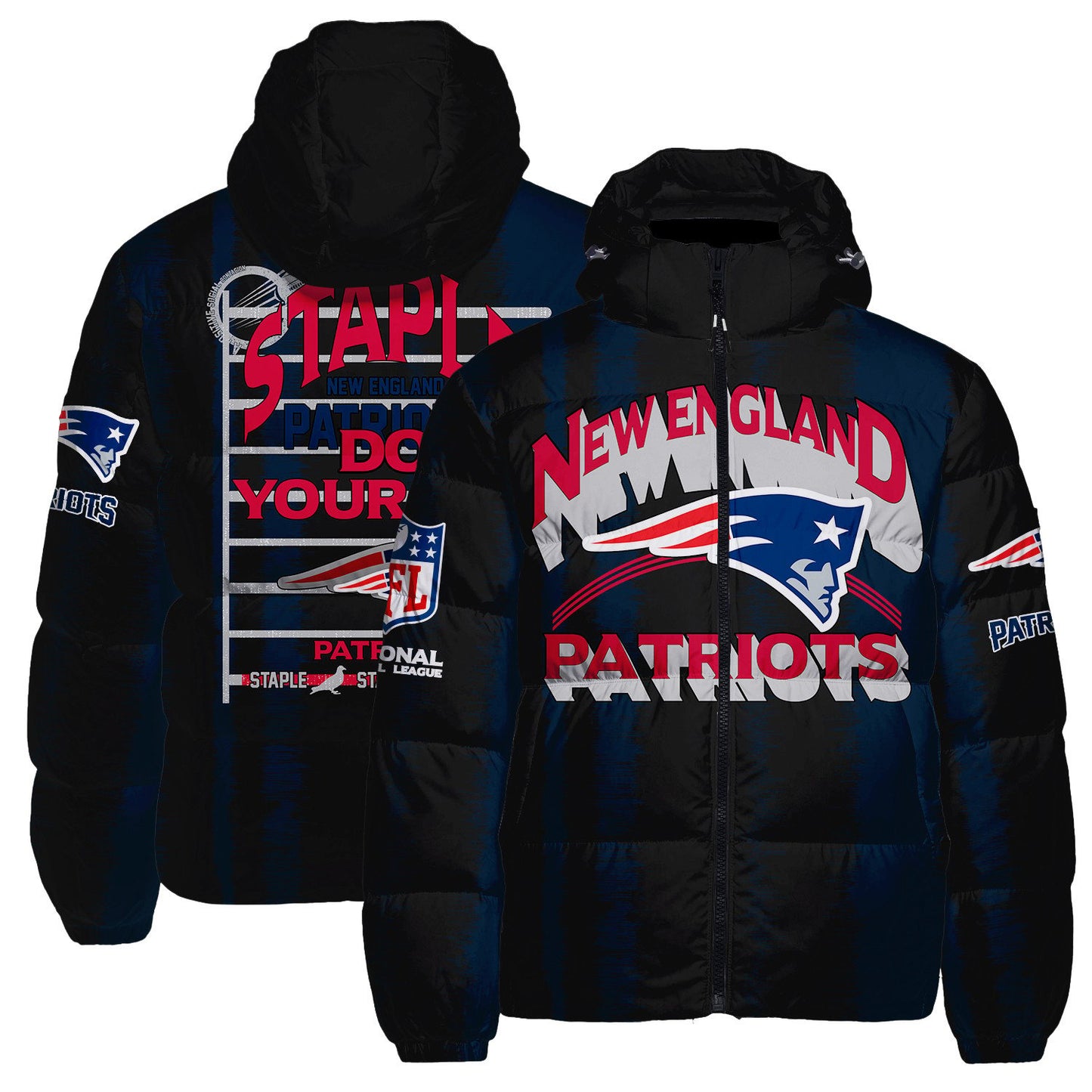 New England Patriots CozyCloud Down Jacket AZBTDWJ000371