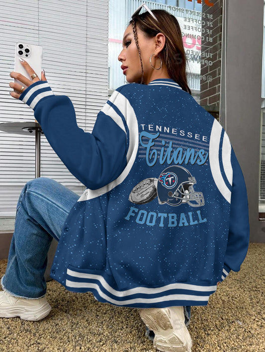 Tennessee Titans National Football League Varsity Jacket AZBTVJK000571