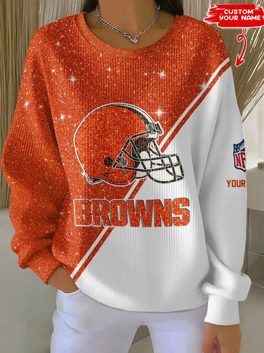 Cleveland Browns Women’s Knit Sweatshirt EM137