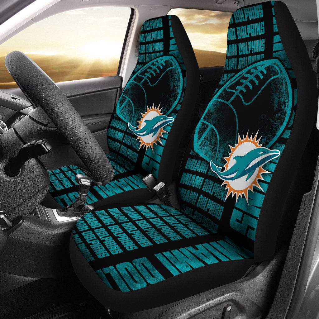 Miami Dolphins Car Seat Covers BG502