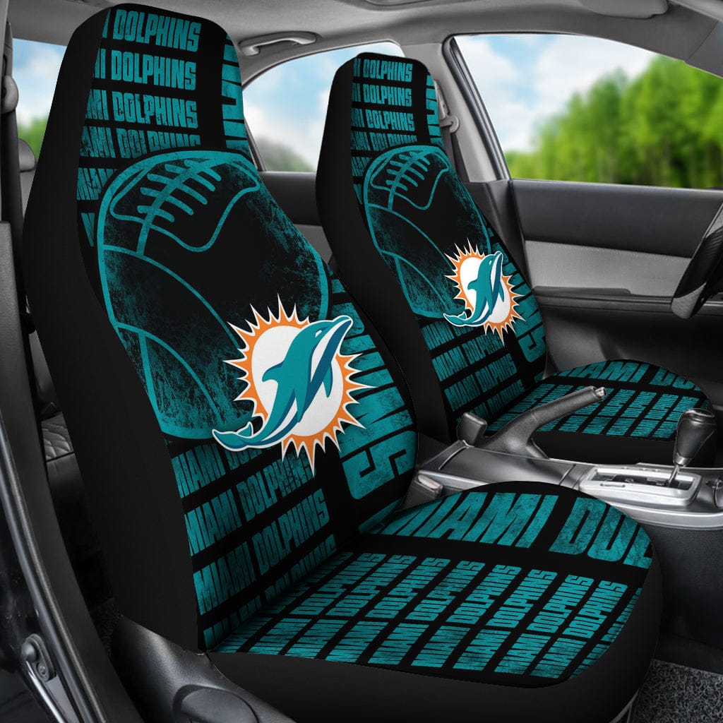 Miami Dolphins Car Seat Covers BG502