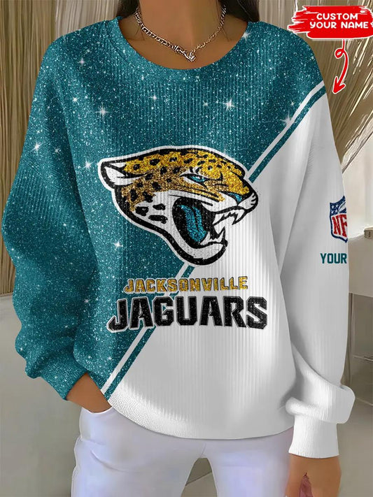 Jacksonville Jaguars Women’s Knit Sweatshirt EM143