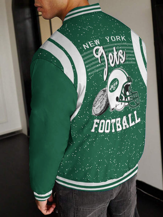 New York Jets National Football League Varsity Jacket AZBTVJK000462