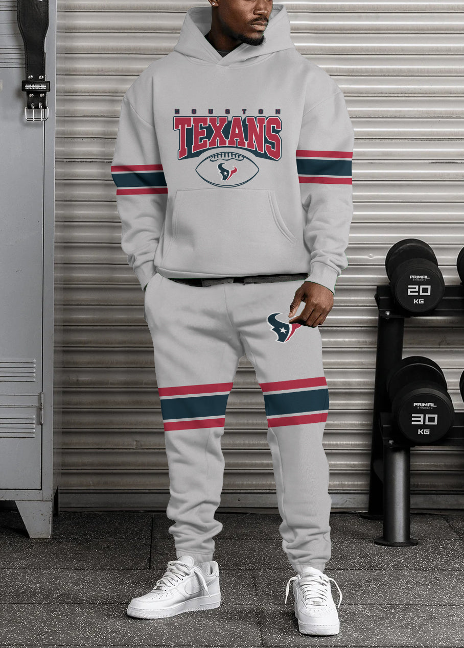 Houston Texans Combo Pullover Hoodie And Sweatpants AZBTPHSP000162