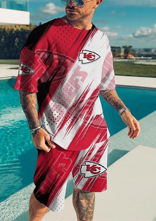 Kansas City Chiefs T-shirt and Shorts AZTS067