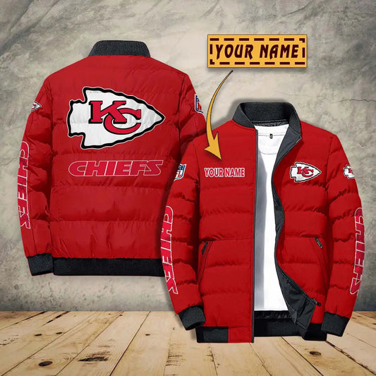 Kansas City Chiefs New Personalized Winter Puffer Jacket AZBTPFKJ000015