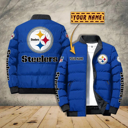 Pittsburgh Steelers New Personalized Winter Puffer Jacket AZBTPFKJ000032