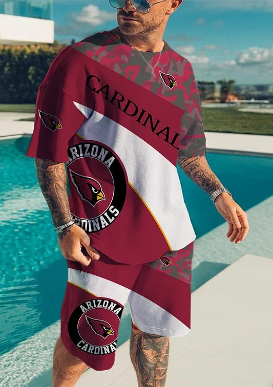 Arizona Cardinals T-shirt and Shorts AZTS463