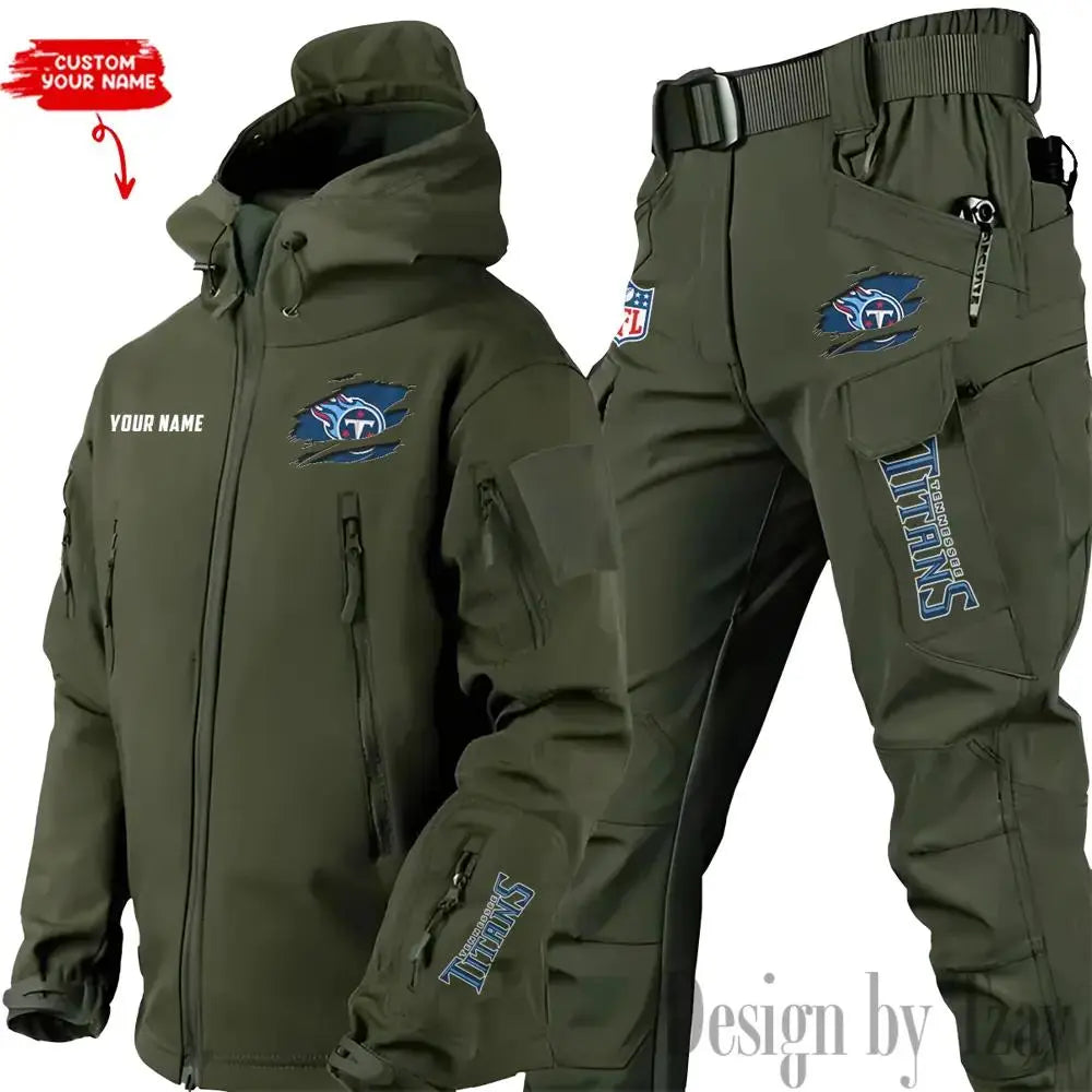 Tennessee Titans Outdoor Jacket and Pants 000099