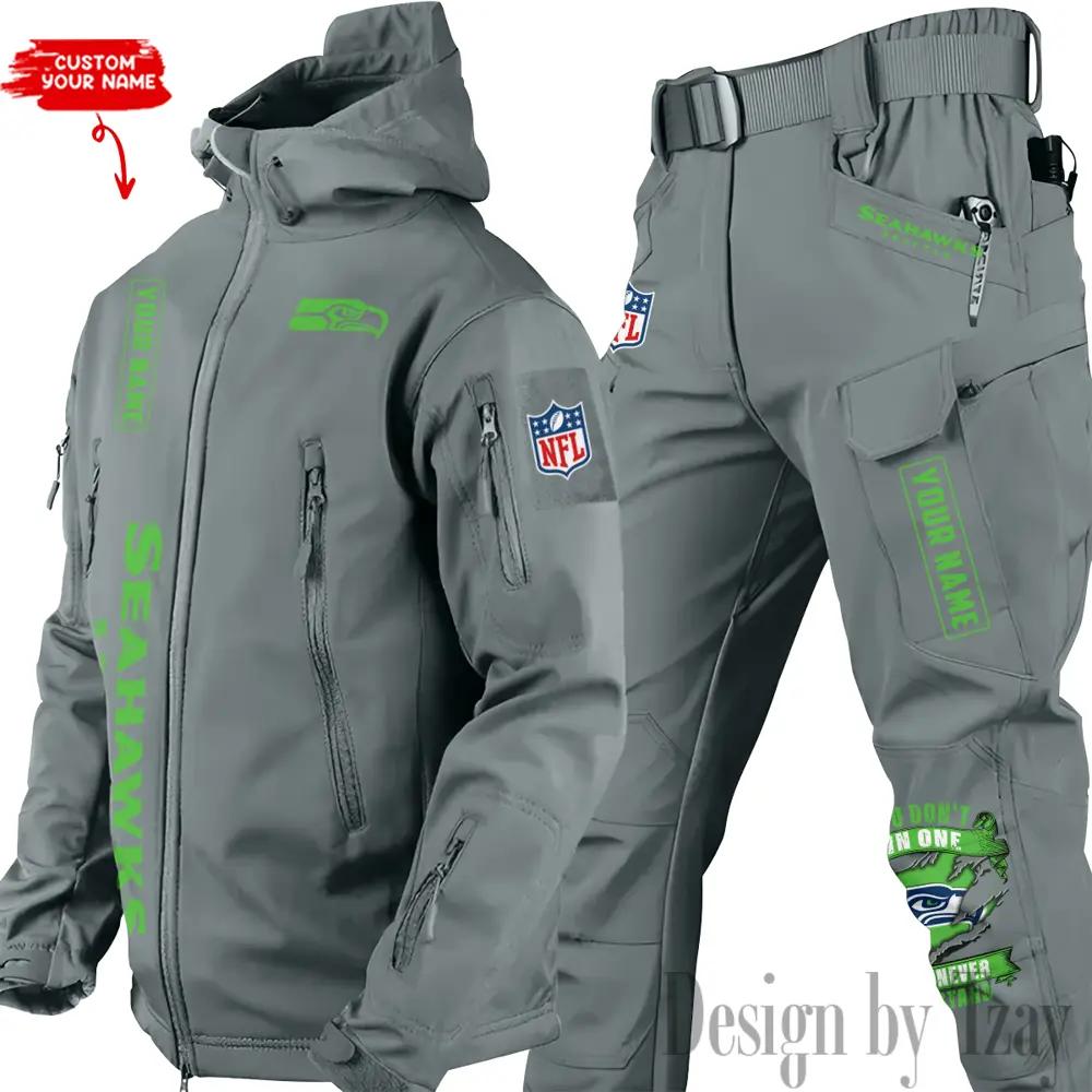 Seattle Seahawks Outdoor Jacket and Pants 000104