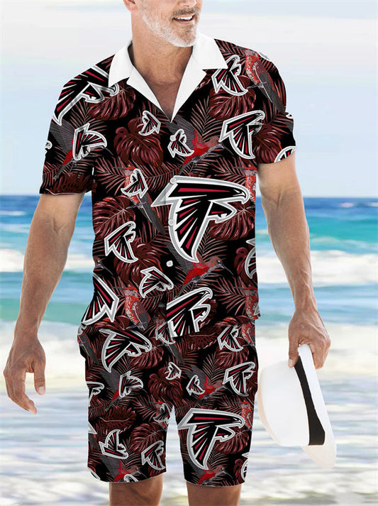 Atlanta Falcons Combo Hawaiian Shirt and Shorts AZBTHWSS000239
