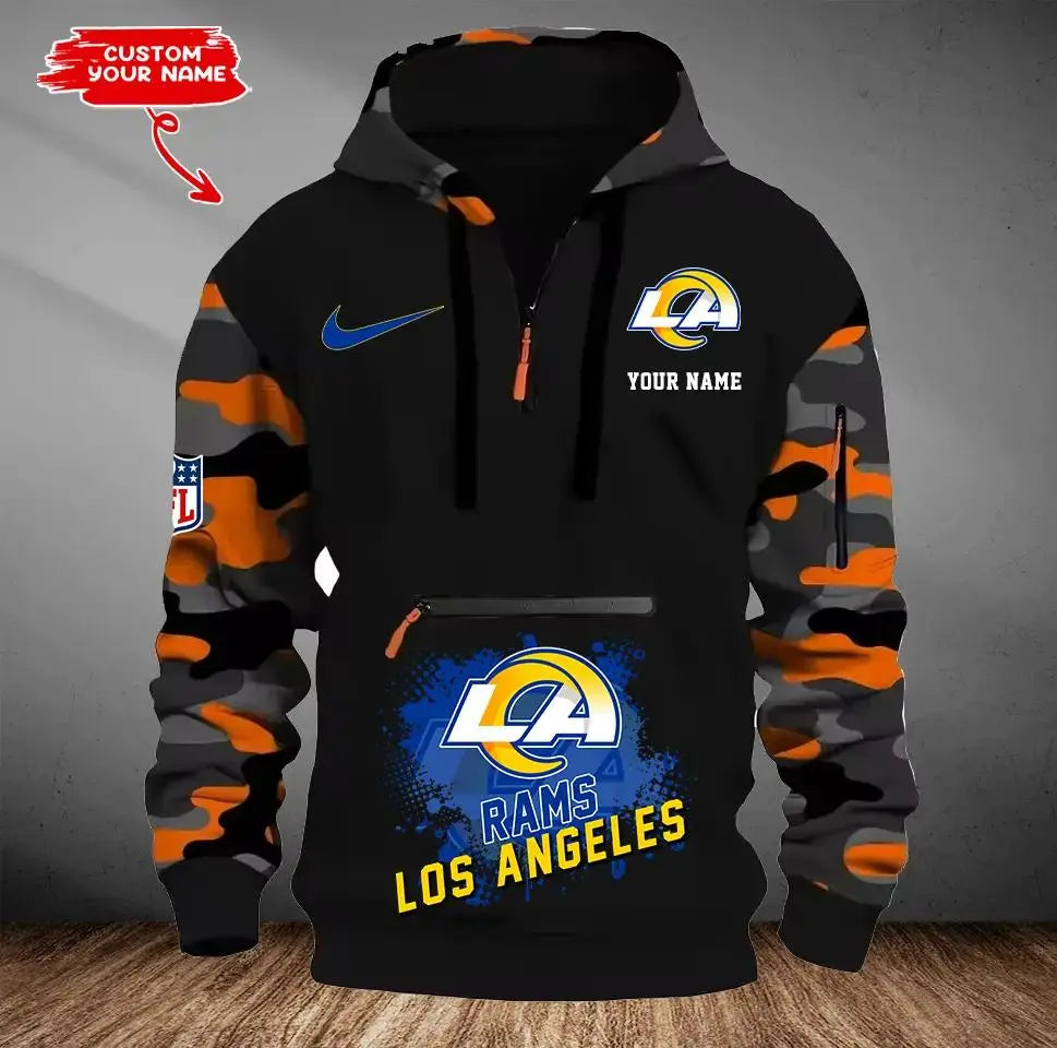 Los Angeles Rams Camouflage Hooded Sweatshirt HA50