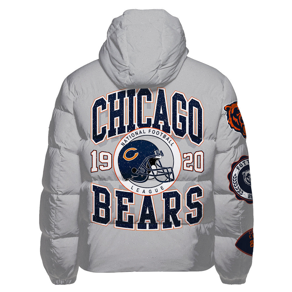Chicago Bears CozyCloud Down Jacket AZBTDWJ000028