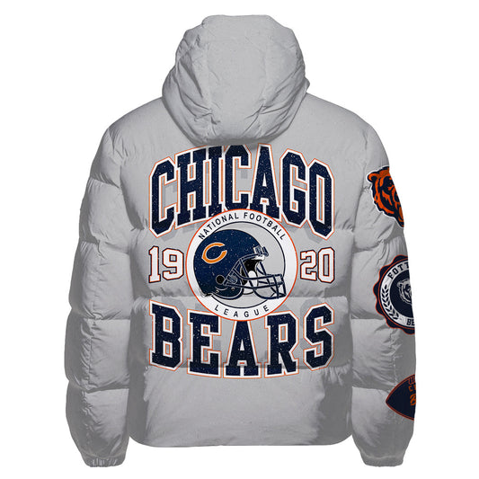 Chicago Bears CozyCloud Down Jacket AZBTDWJ000028
