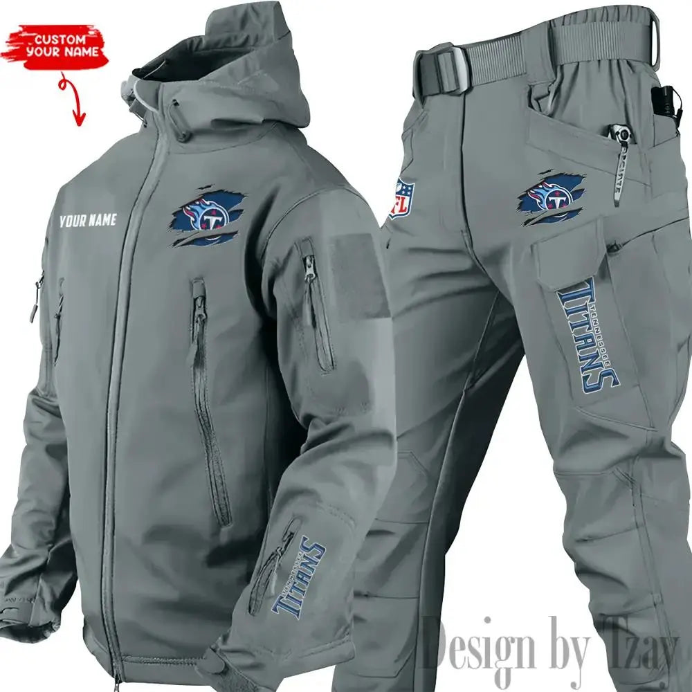 Tennessee Titans Outdoor Jacket and Pants 000099