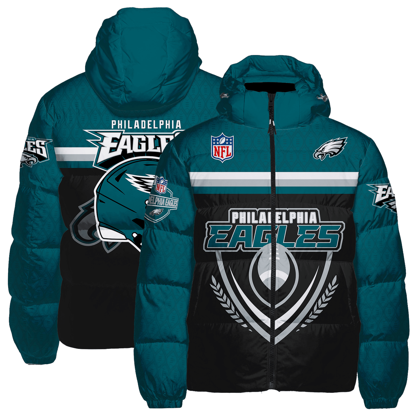 Philadelphia Eagles CozyCloud Down Jacket AZBTDWJ000042