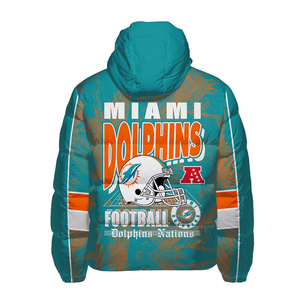 Miami Dolphins CozyCloud Down Jacket AZBTDWJ000086