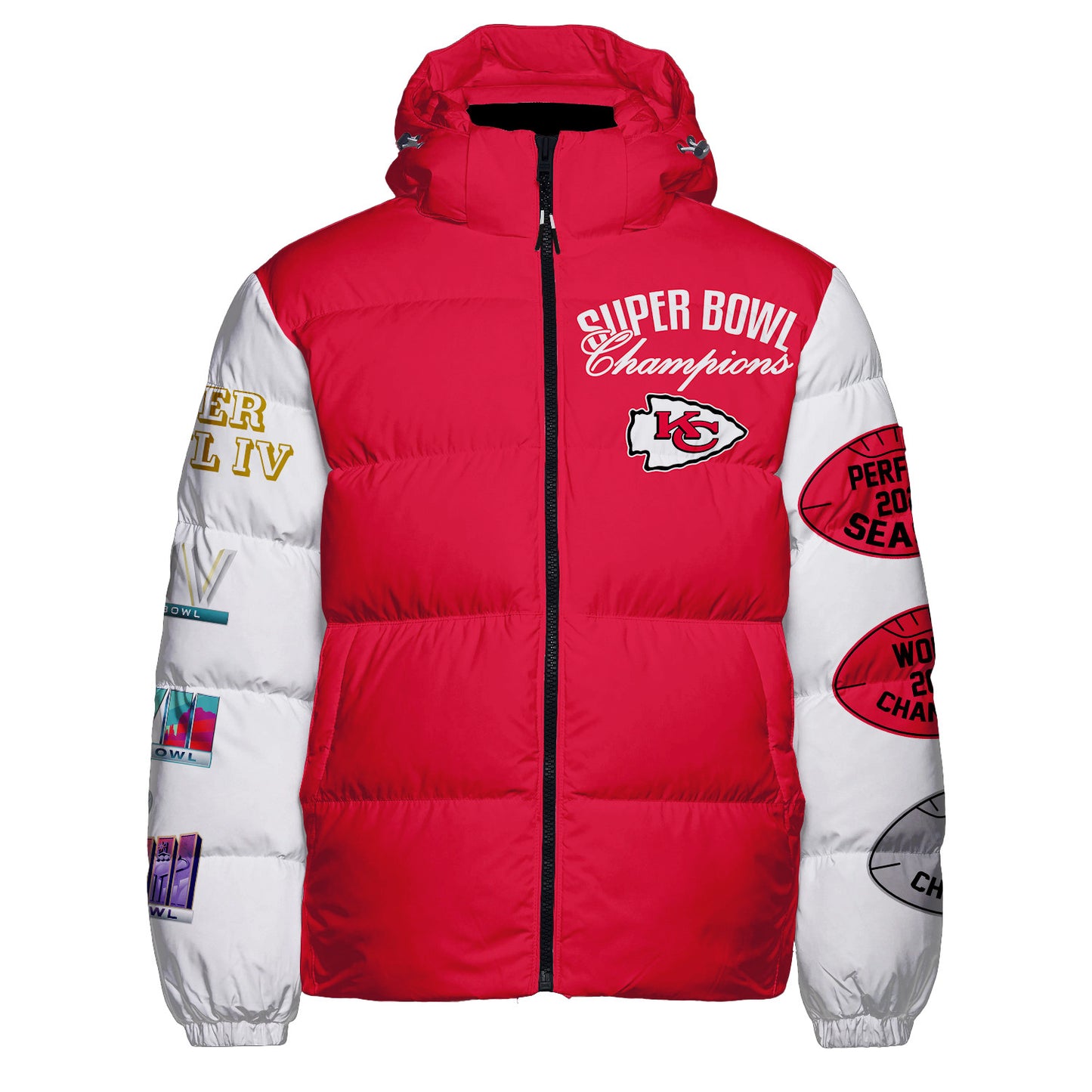 Kansas City Chiefs CozyCloud Down Jacket AZBTDWJ000051