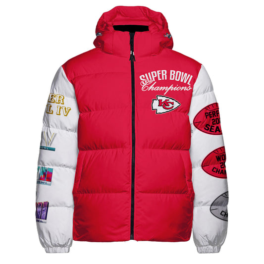 Kansas City Chiefs CozyCloud Down Jacket AZBTDWJ000051