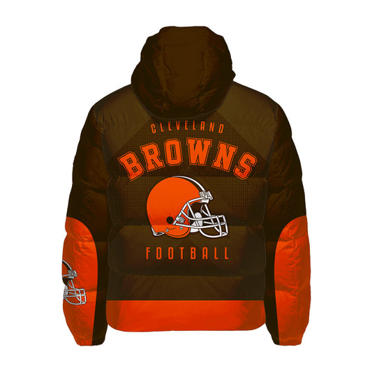 Cleveland Browns CozyCloud Down Jacket AZBTDWJ000435