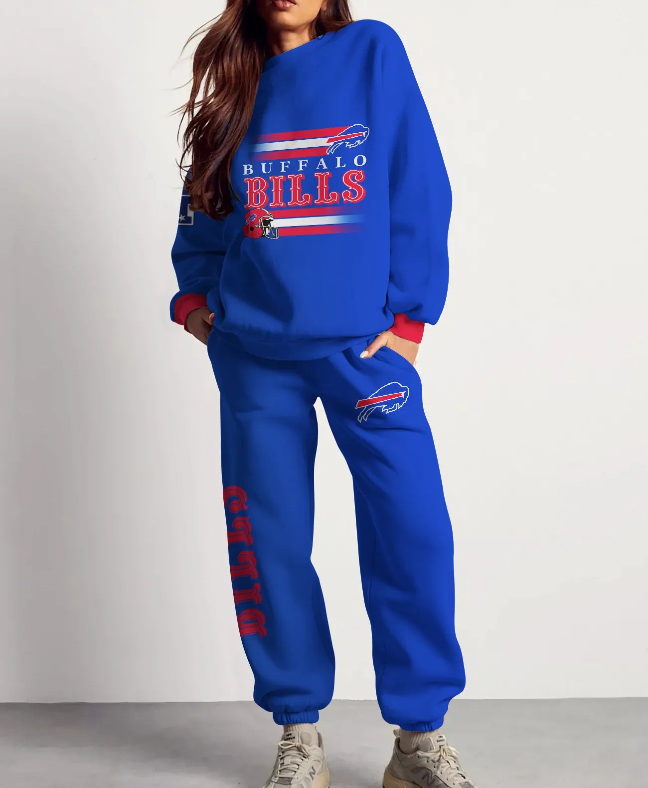 Buffalo Bills Combo 3D Sweatsuit and Sweatpants Unisex CBSP234