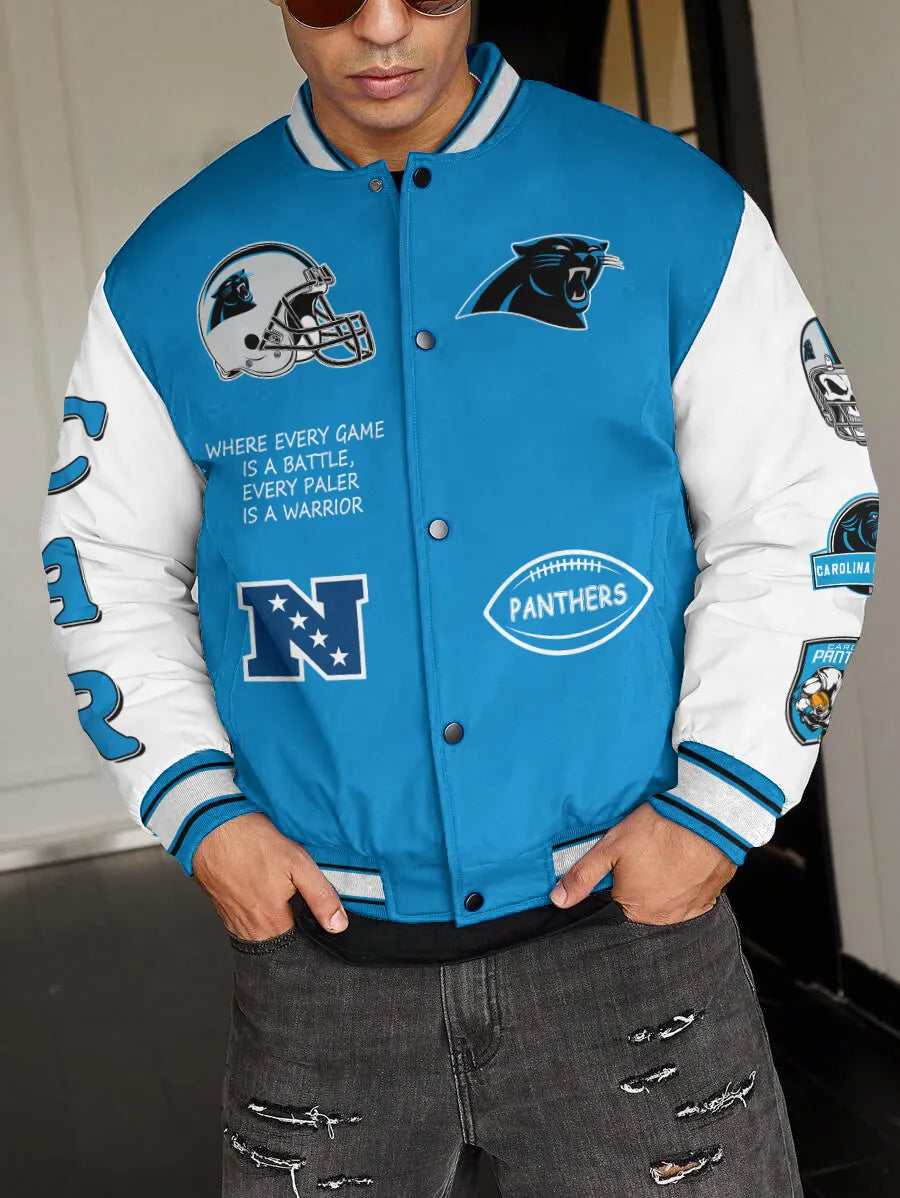 Carolina Panthers National Football League Varsity Jacket AZBTVJK000467