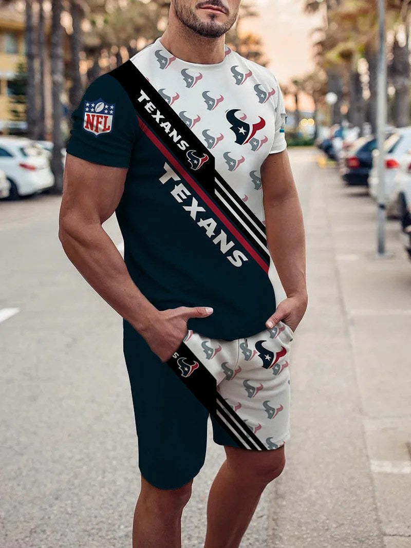 Houston Texans T-shirt and Shorts AZTS513