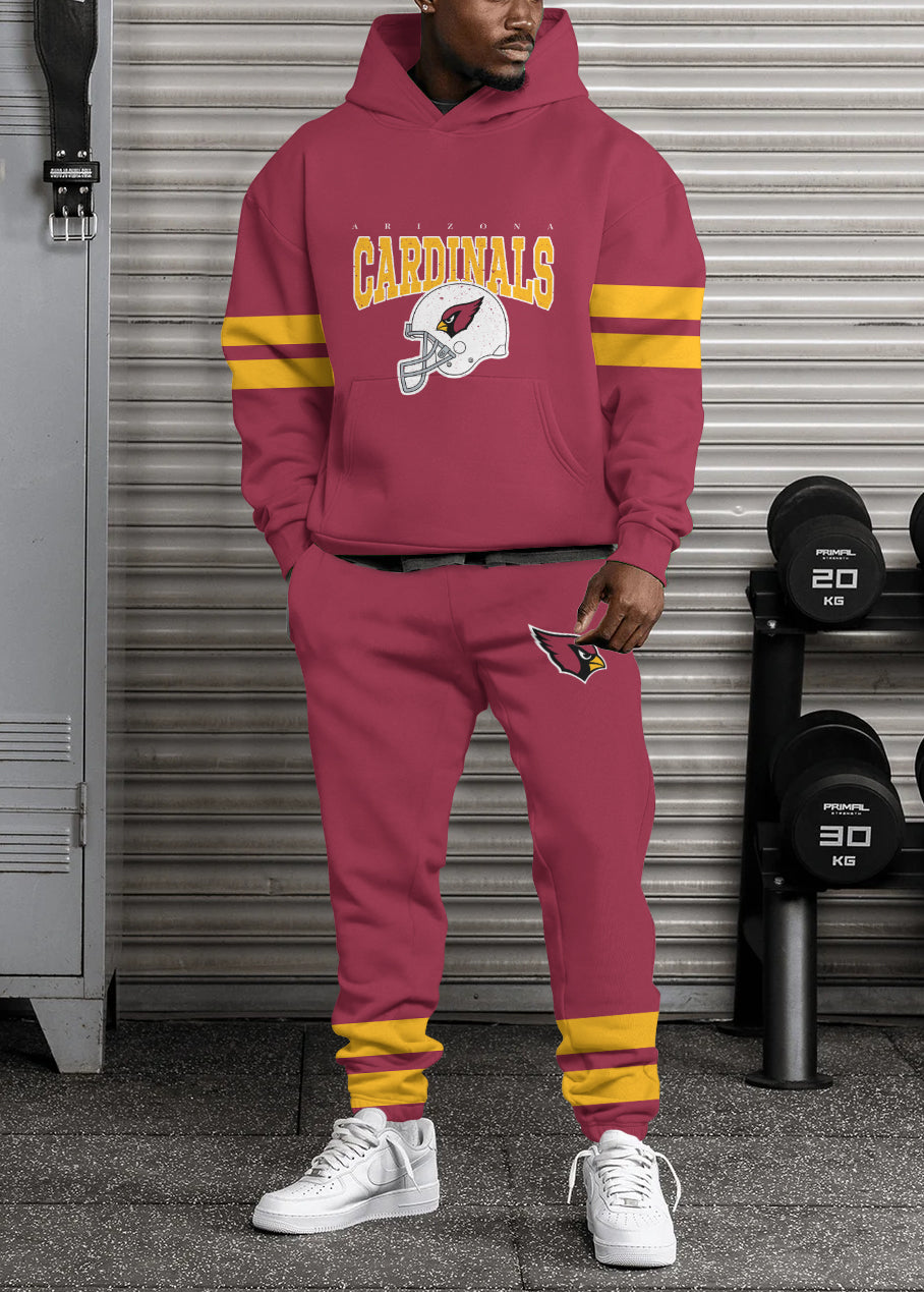 Arizona Cardinals Combo Pullover Hoodie And Sweatpants AZBTPHSP000222