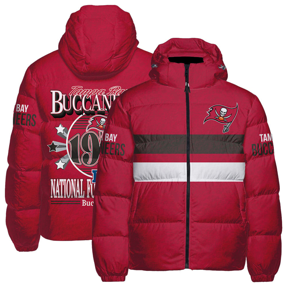 Tampa Bay Buccaneers CozyCloud Down Jacket AZBTDWJ000083