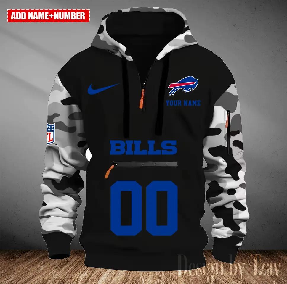 Buffalo Bills Camouflage Hooded Sweatshirt HA03