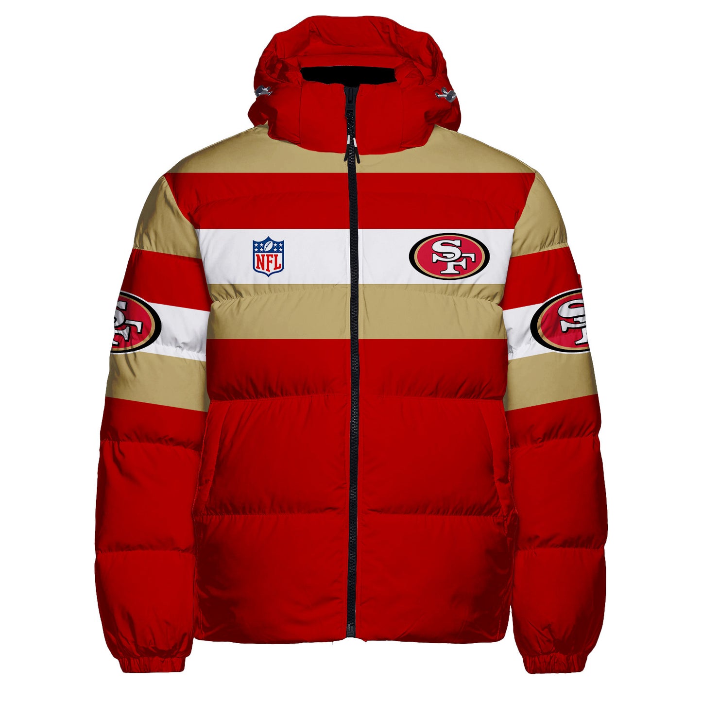 San Francisco 49ers CozyCloud Down Jacket AZBTDWJ000391