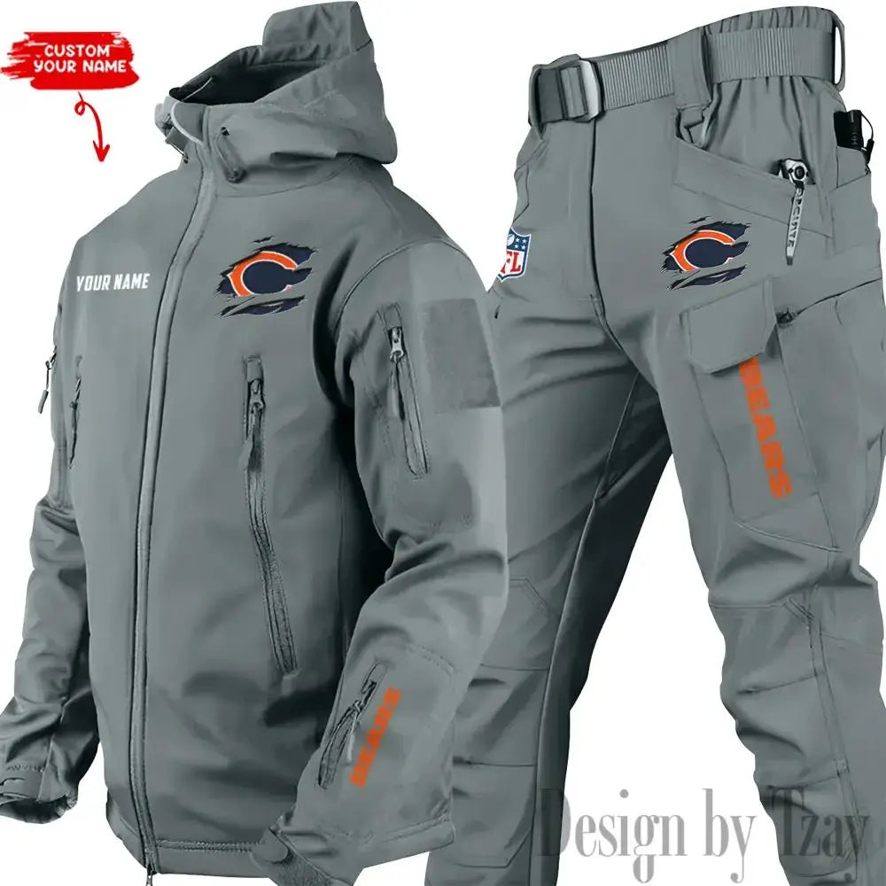 Chicago Bears Outdoor Jacket and Pants 000074