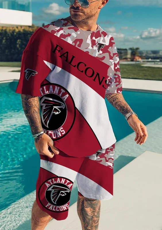 Atlanta Falcons T-shirt and Shorts AZTS230