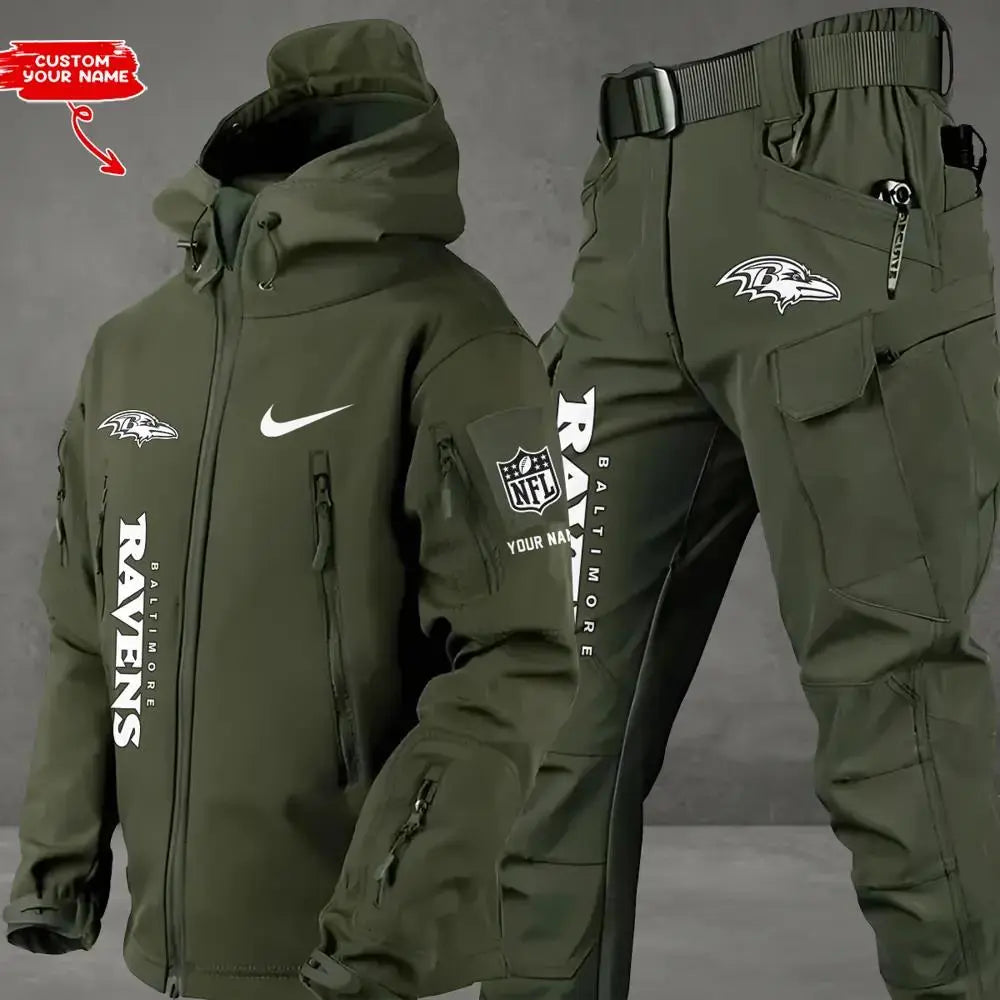 Baltimore Ravens Outdoor Jacket and Pants 000022