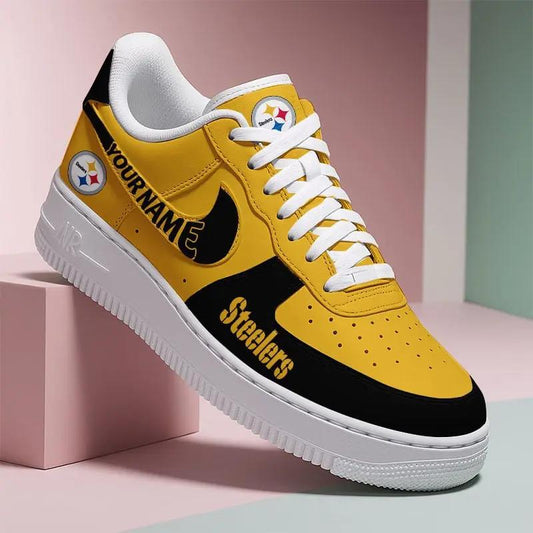 Pittsburgh Steelers New Personalized AF1-1 Sneakers 2025 AZBTAF1N000027