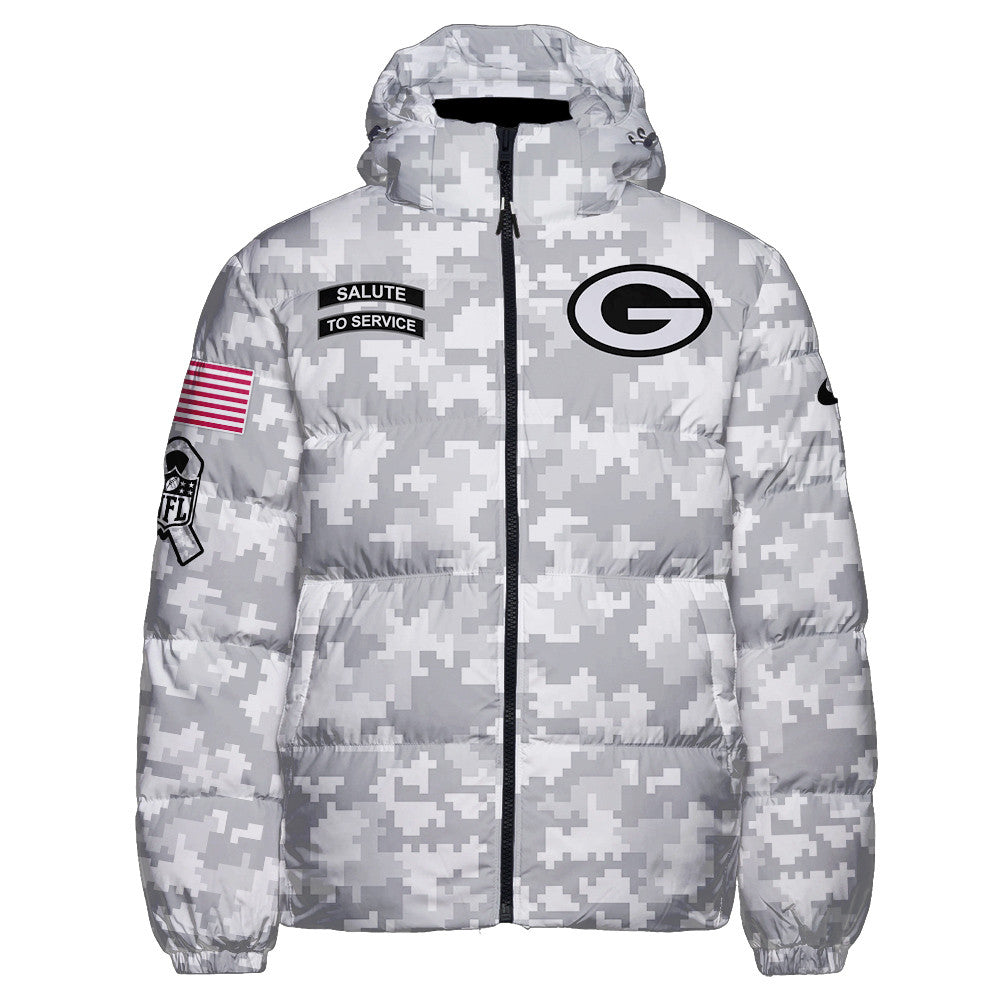 Green Bay Packers CozyCloud Down Jacket AZBTDWJ000238