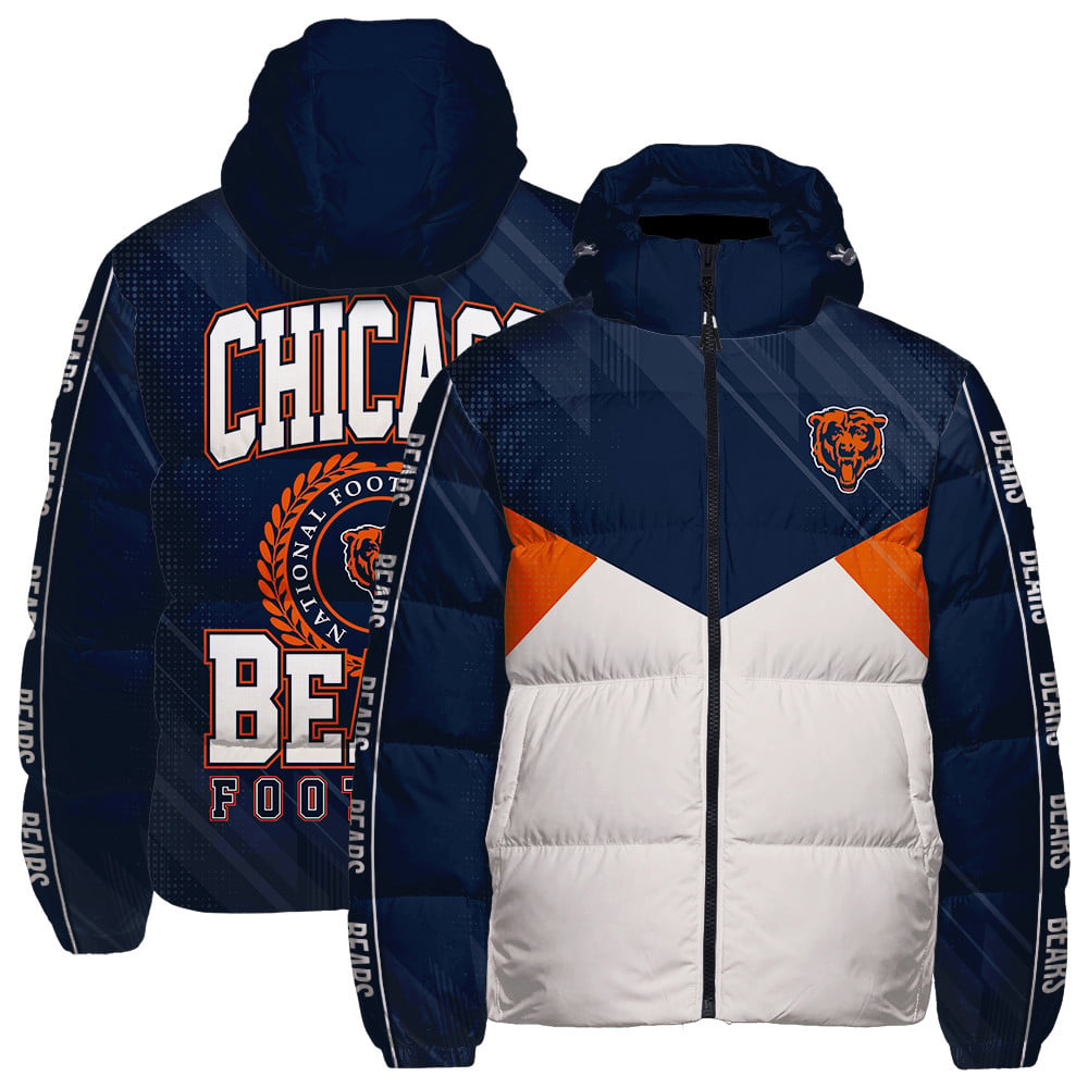 Chicago Bears CozyCloud Down Jacket AZBTDWJ000187