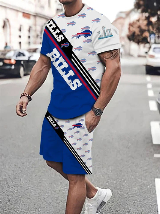 Buffalo Bills T-shirt and Shorts AZTS218