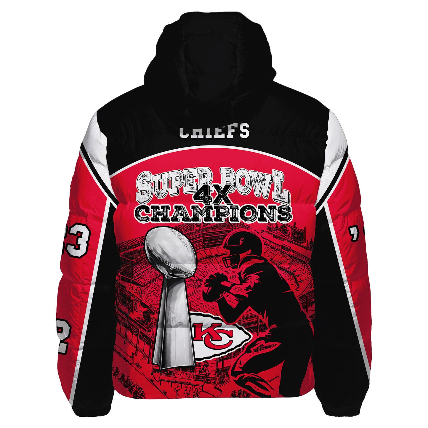 Kansas City Chiefs CozyCloud Down Jacket AZBTDWJ000323
