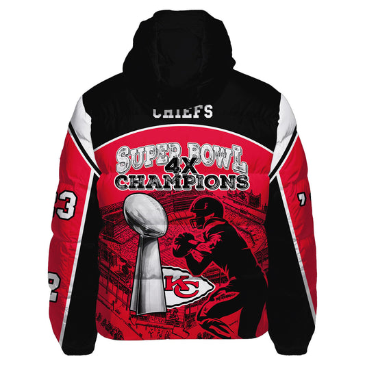 Kansas City Chiefs CozyCloud Down Jacket AZBTDWJ000323