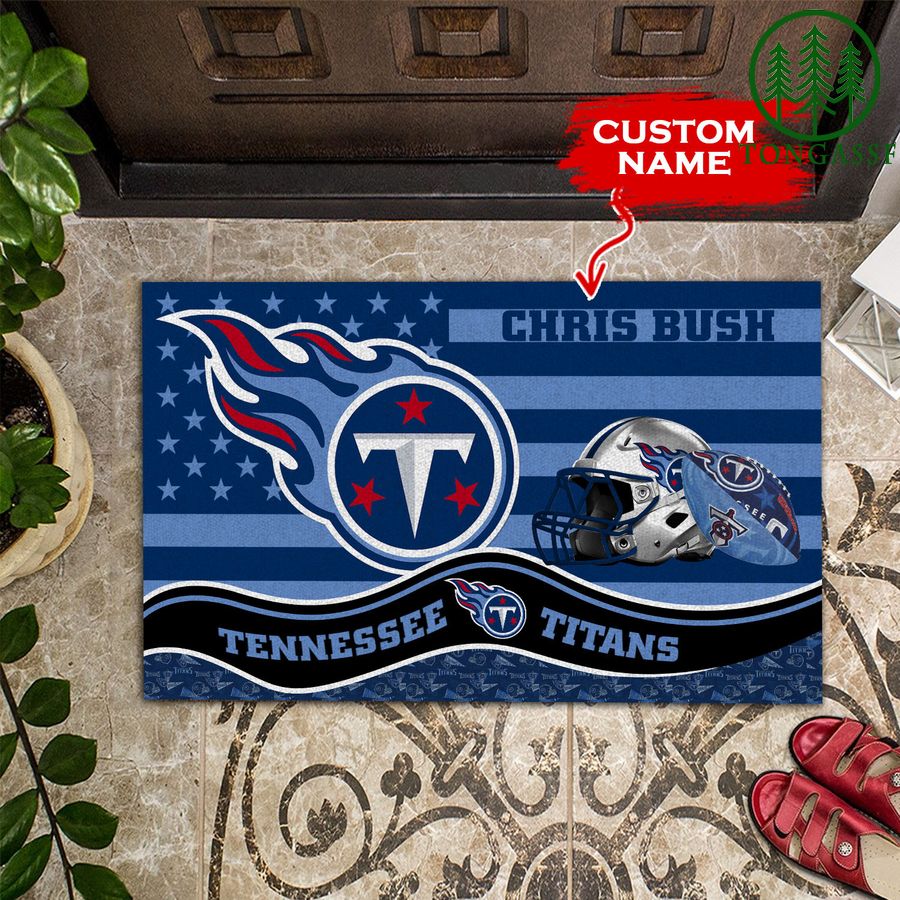 Tennessee Titans Personalized Doormat BGDMM610