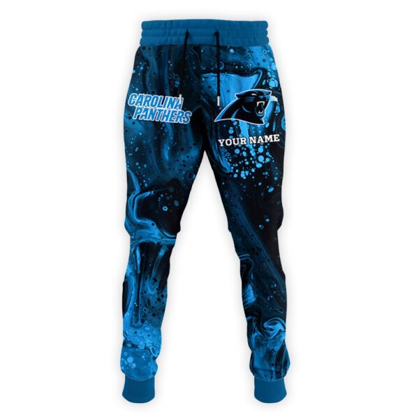 Carolina Panthers Personalized Hoodie and Joggers AZCHD979