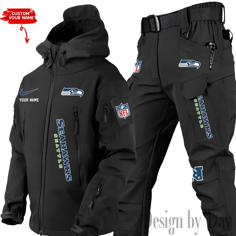 Seattle Seahawks Outdoor Jacket and Pants 000039