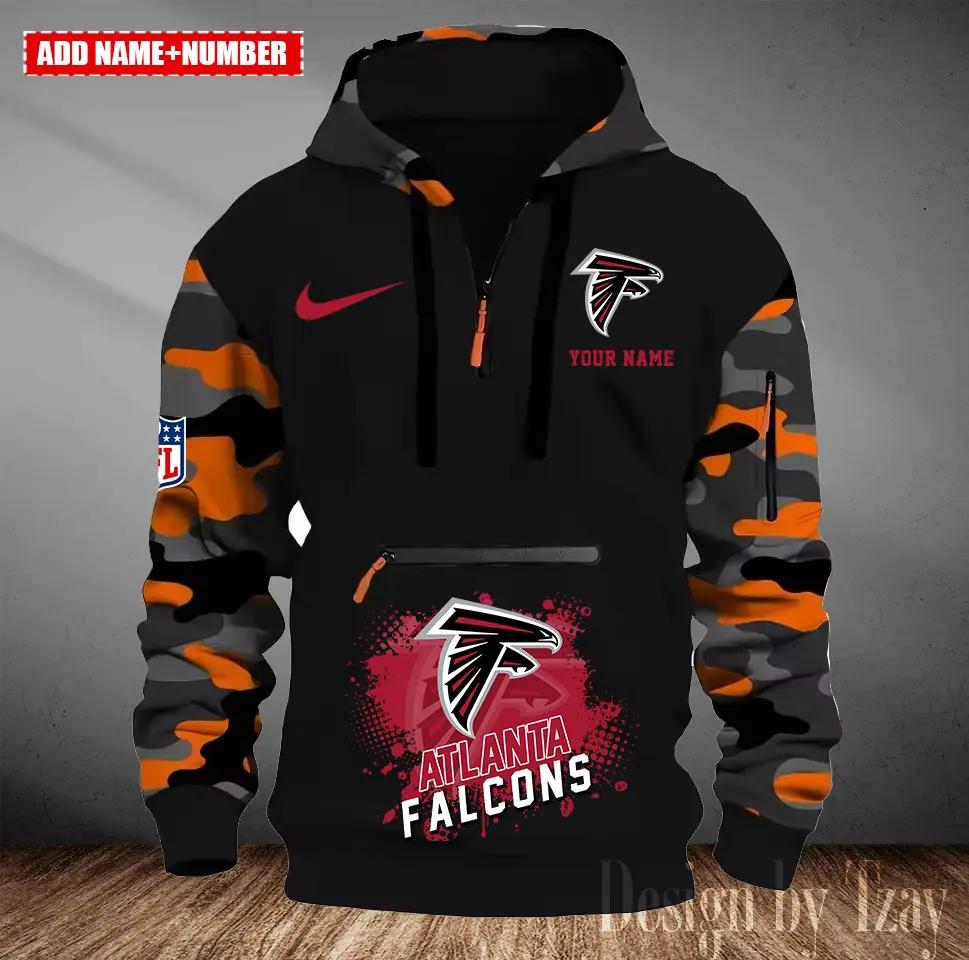 Atlanta Falcons Camouflage Hooded Sweatshirt HA33