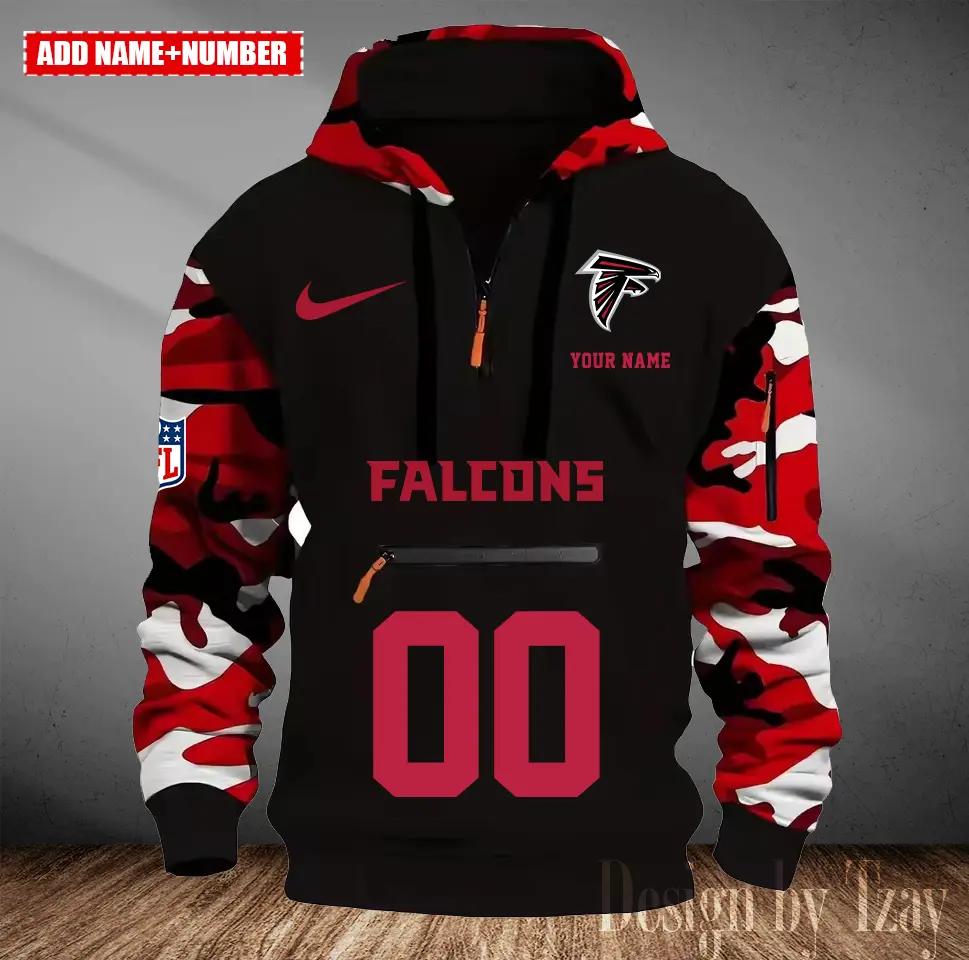 Atlanta Falcons Camouflage Hooded Sweatshirt HA04