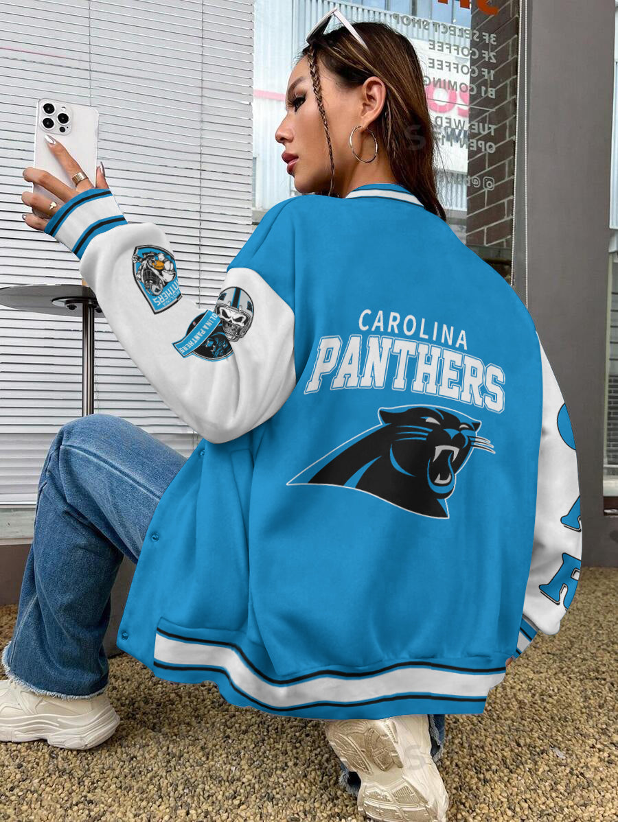 Carolina Panthers National Football League Varsity Jacket AZBTVJK000593