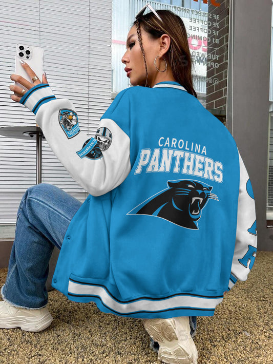 Carolina Panthers National Football League Varsity Jacket AZBTVJK000593